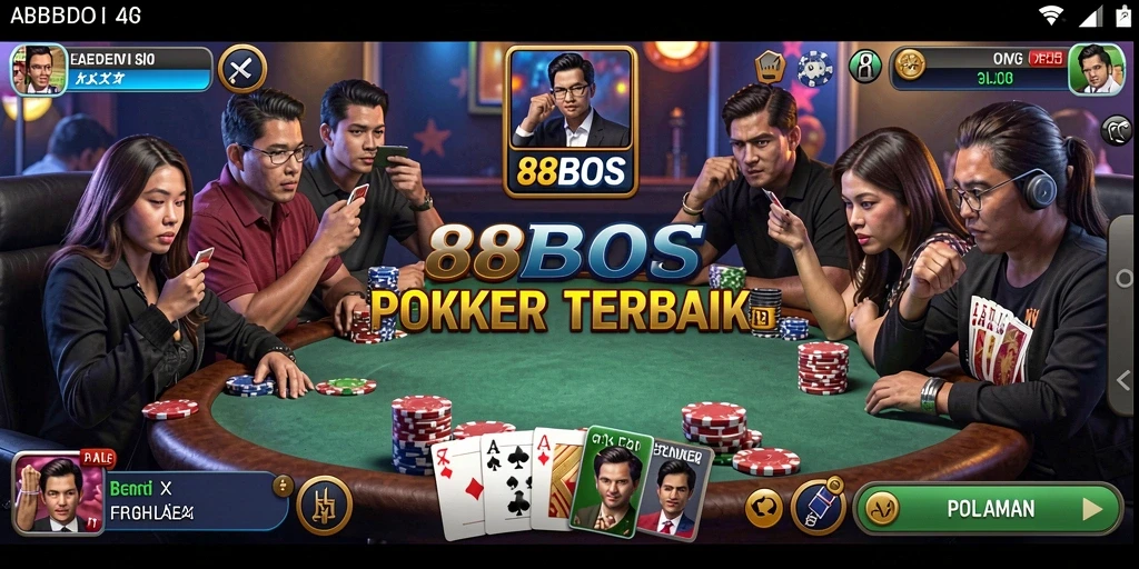 Gameplay poker yang mendebarkan di 88BOS dengan grafis menarik.