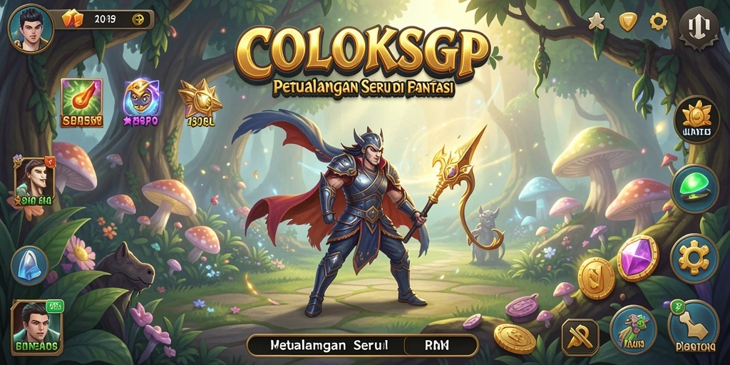 Screenshot gameplay COLOKSGP menampilkan aksi petualangan yang mendebarkan.