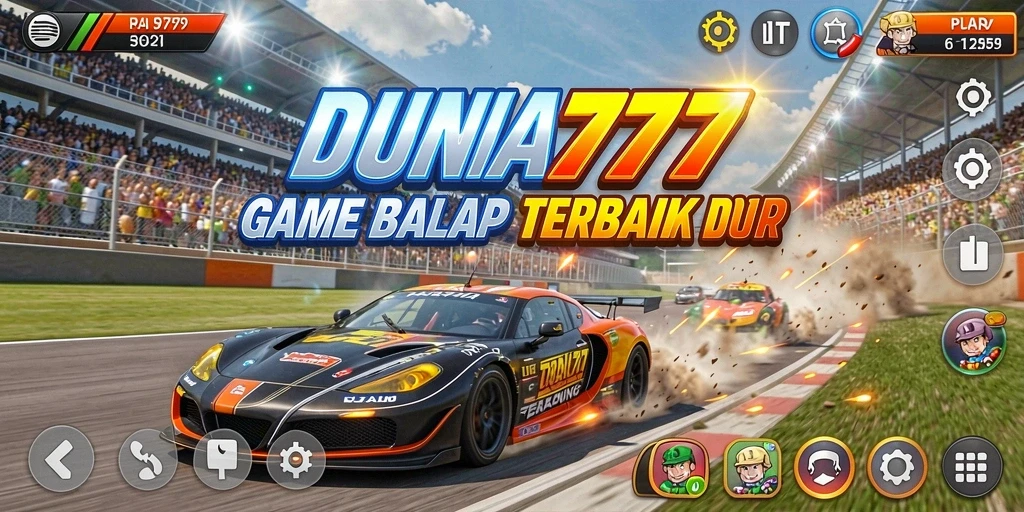 Gameplay seru dan grafis menawan dalam DUNIA777.