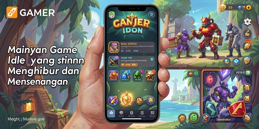 Screenshot GAMERP menampilkan gameplay yang seru dan interaktif.