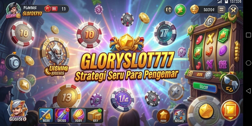 Tampilan gameplay menegangkan di GLORYSLOT777 dengan strategi yang mendalam.