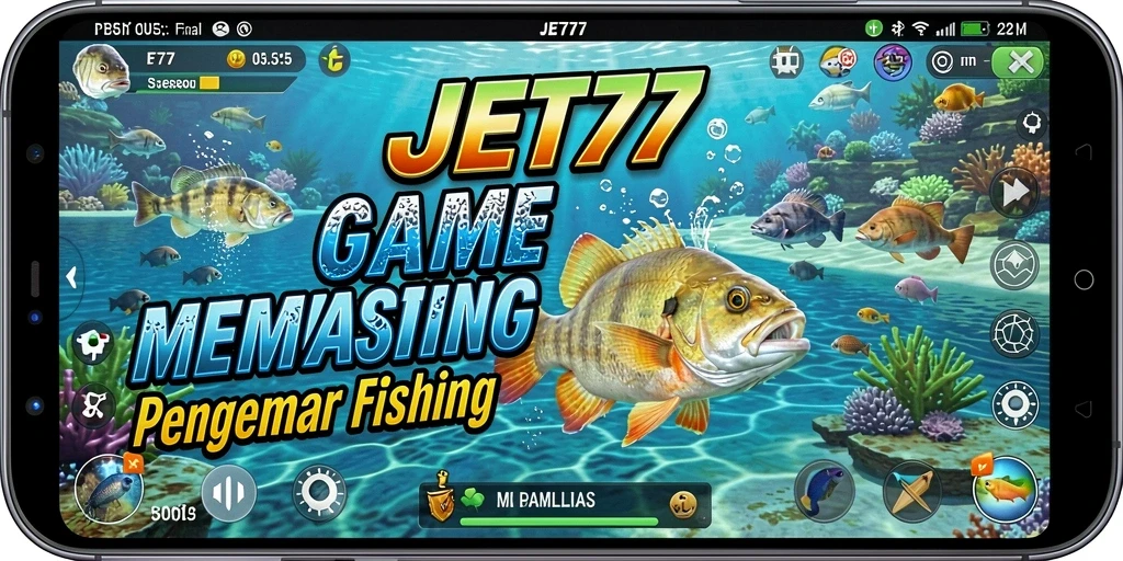 Tangkapan ikan besar dalam gameplay JET77 yang seru.