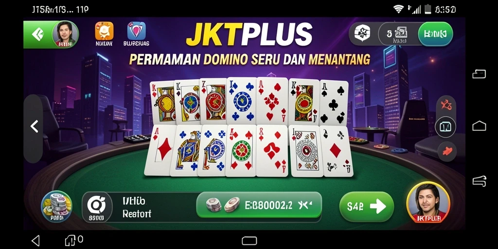 Tampilan gameplay JKTPLUS yang seru dan interaktif.