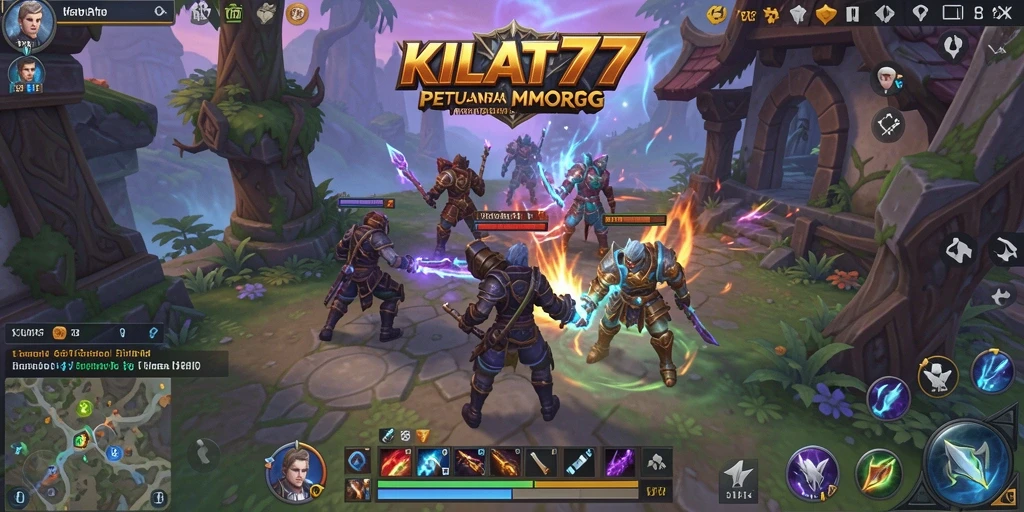 Tampilan gameplay KILAT77 yang mendebarkan dan penuh aksi.