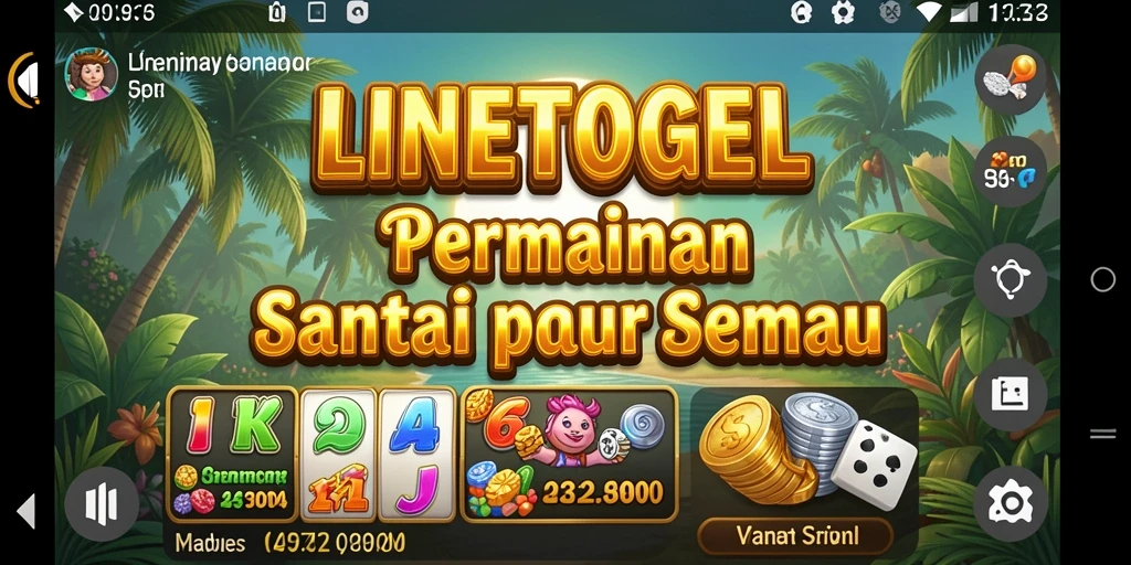 Gameplay menarik dari LINETOGEL yang penuh warna.
