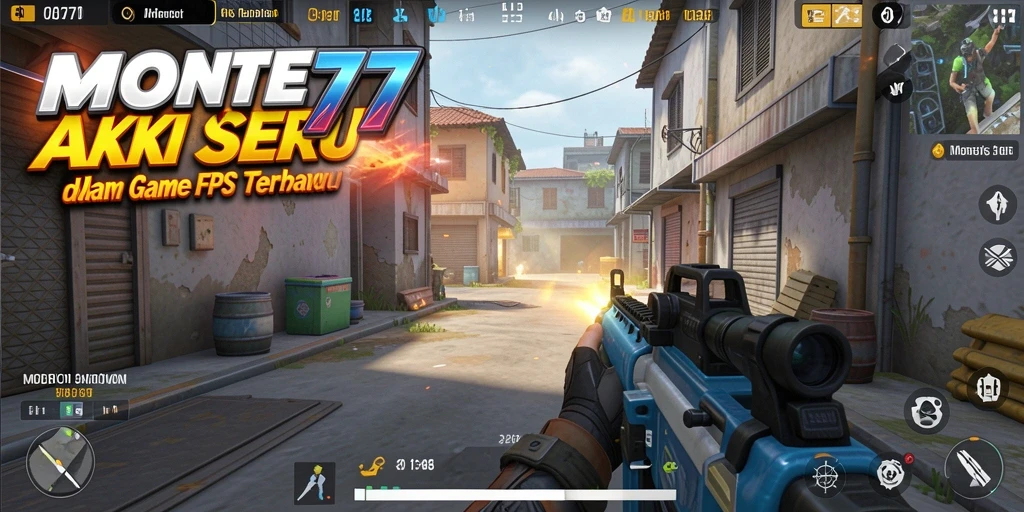 Gameplay seru dengan grafis memukau dalam MONTE77.